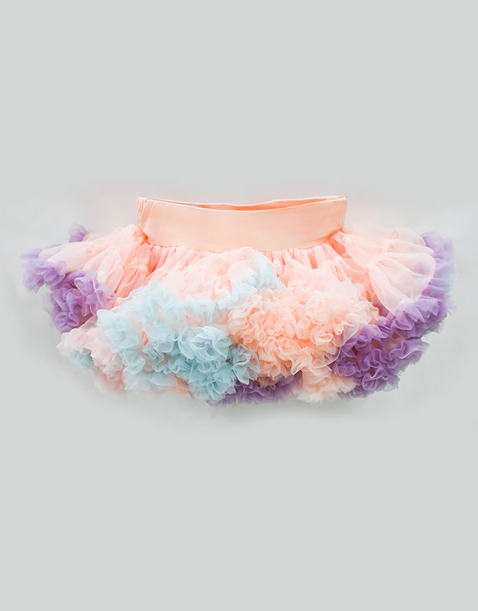 Colorful puffy skirt online